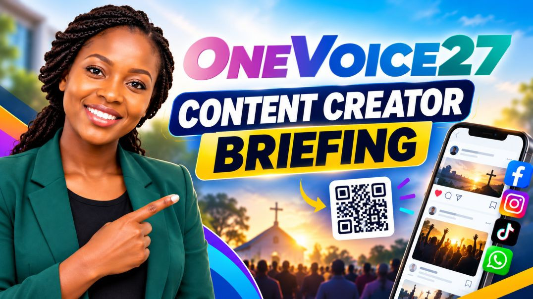 OneVoice27 — Content Creator Briefing